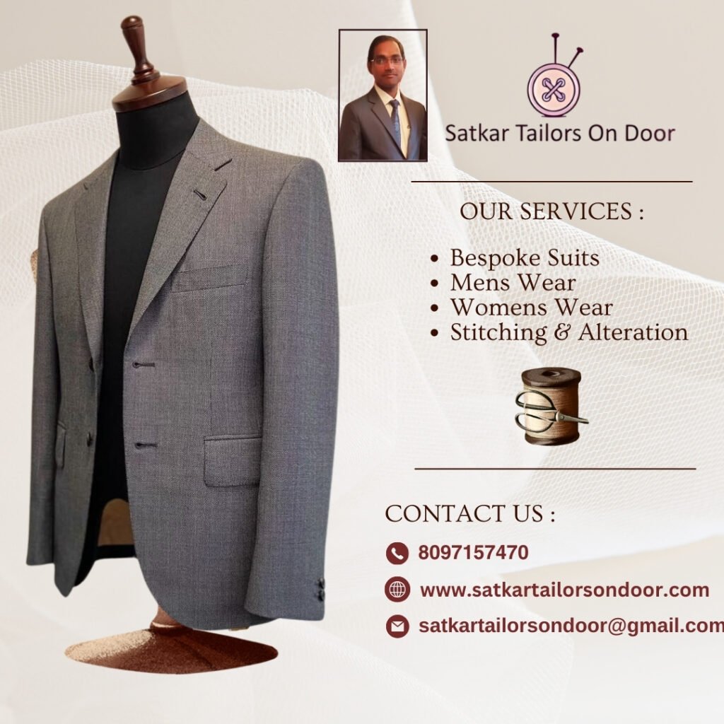 1 Best Bespoke Tailoring in Mumbai: Satkar Tailors' On-Door Service