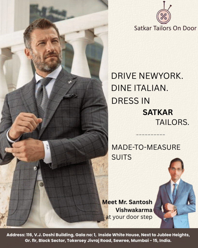 Best no.1 Bespoke Suits in London | Satkar Tailors on door