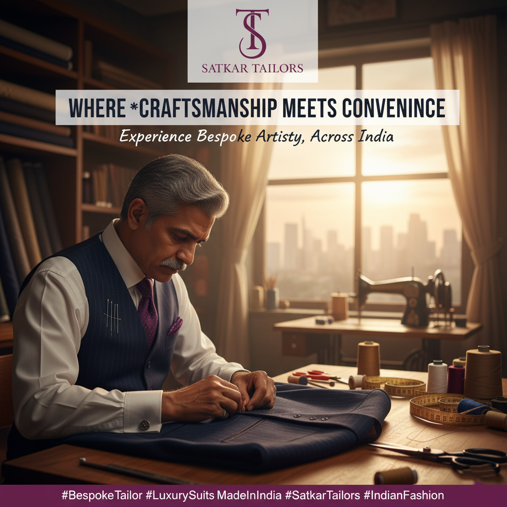 Best No.1 Bespoke Suits Tailors in Airoli