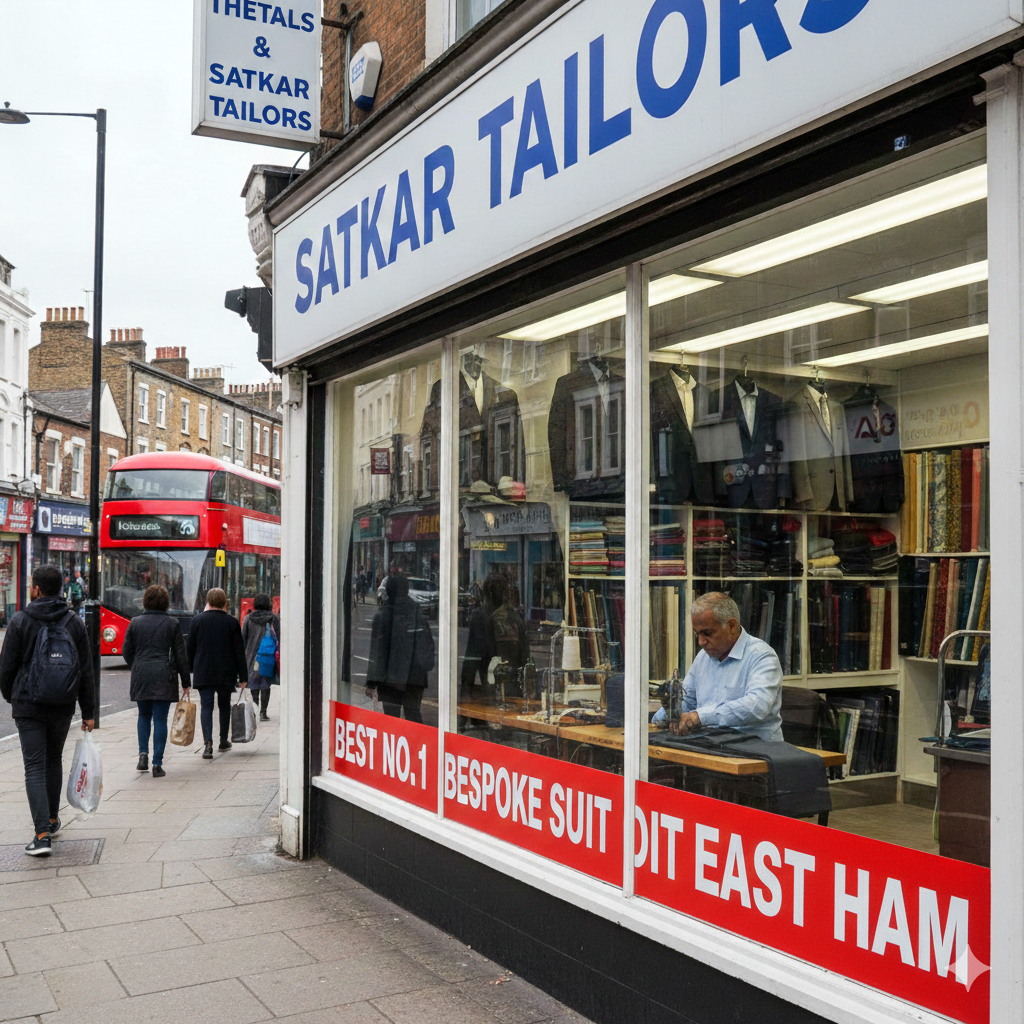Best No.1 Bespoke Suit Tailor in East Ham