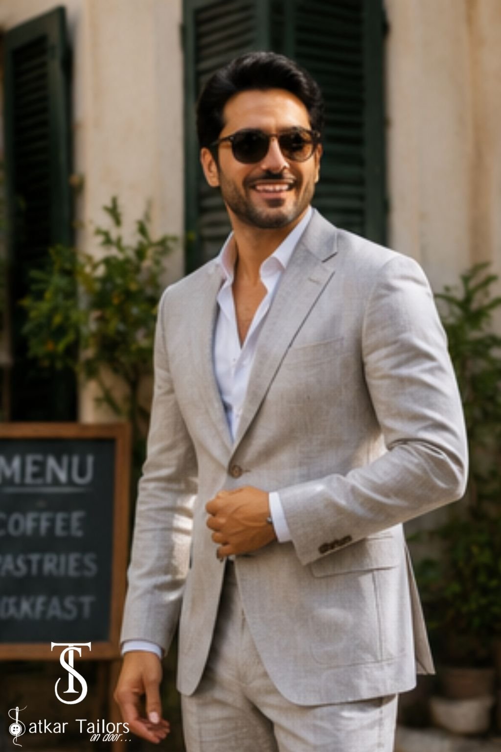 Custom Linen Suit Mumbai