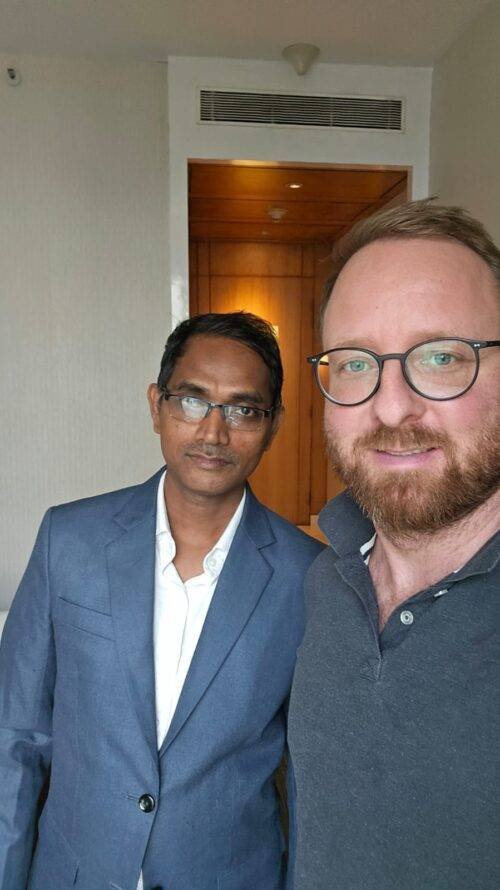 Satkar Tailors on door in UK